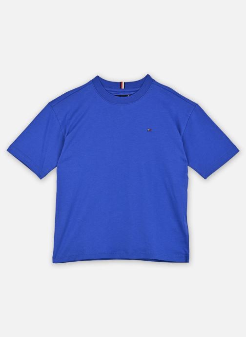 Tommy Hilfiger Kurzarm-T-Shirts Essential Archive Fi jungen blau