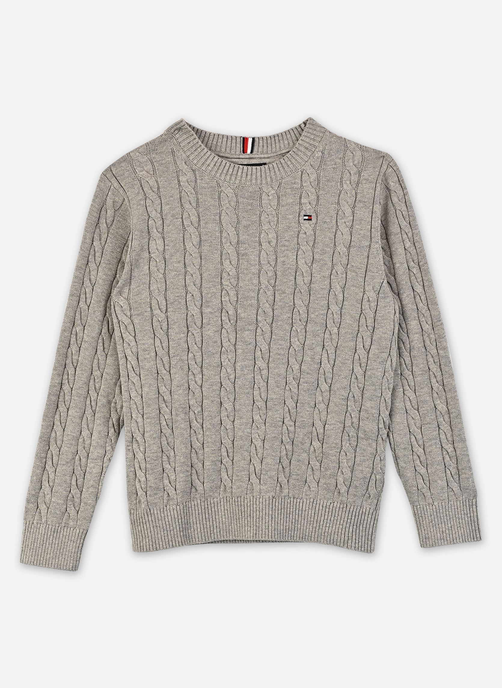 Vêtements Tommy Hilfiger Cotton Cable Sweater pour Enfant