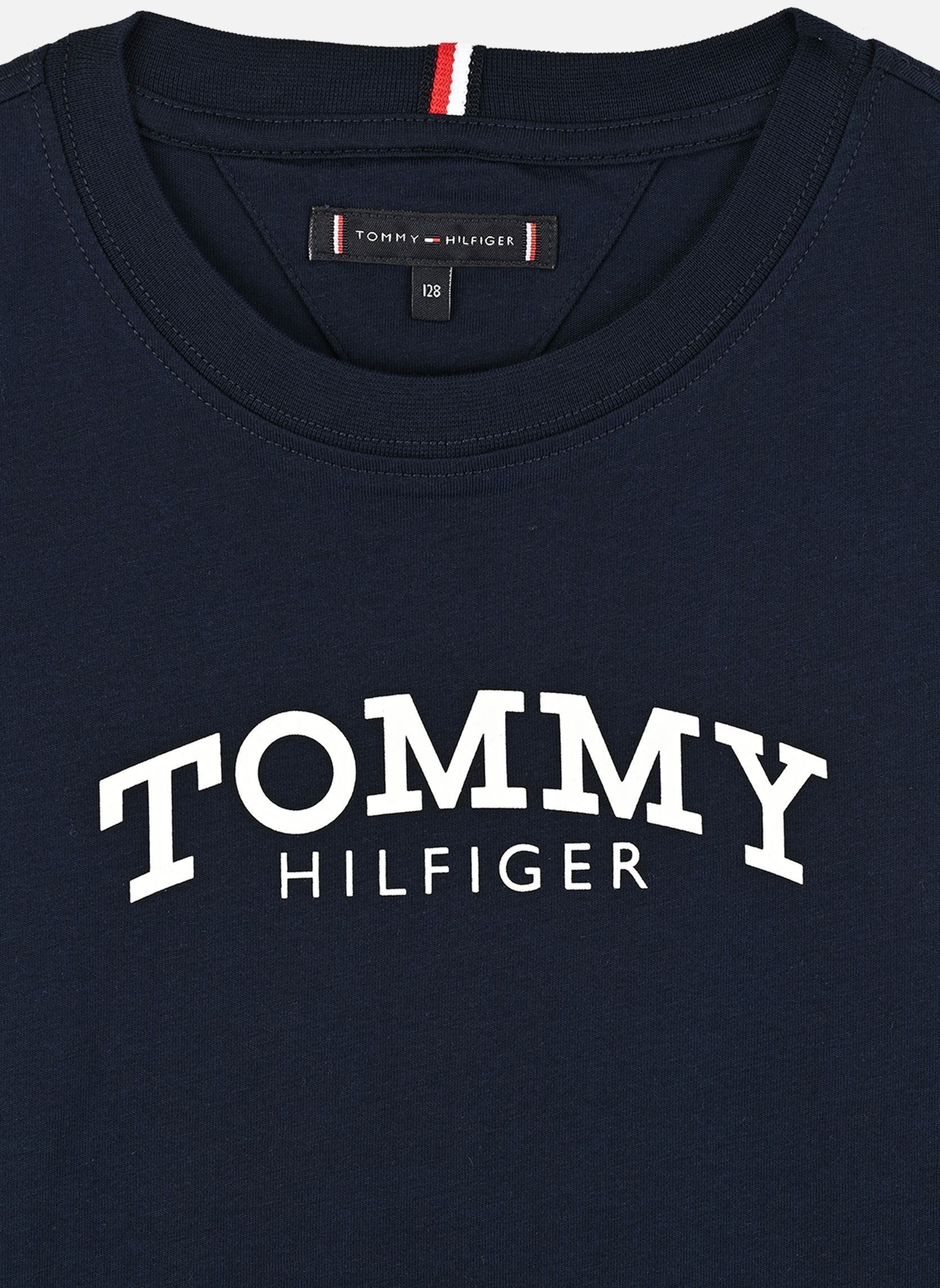Tee-shirts manches courtes Monotype Print Graph garçon bleu Tommy Hilfiger Tee-shirts manches courtes Monotype Print Graph garçon bleu DARK NIGHT NAVY