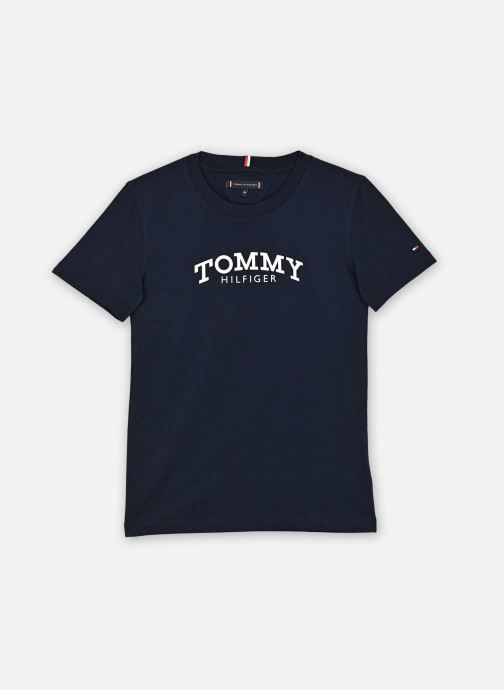 Tommy Hilfiger Kurzarm-T-Shirts Monotype Print Graph jungen blau