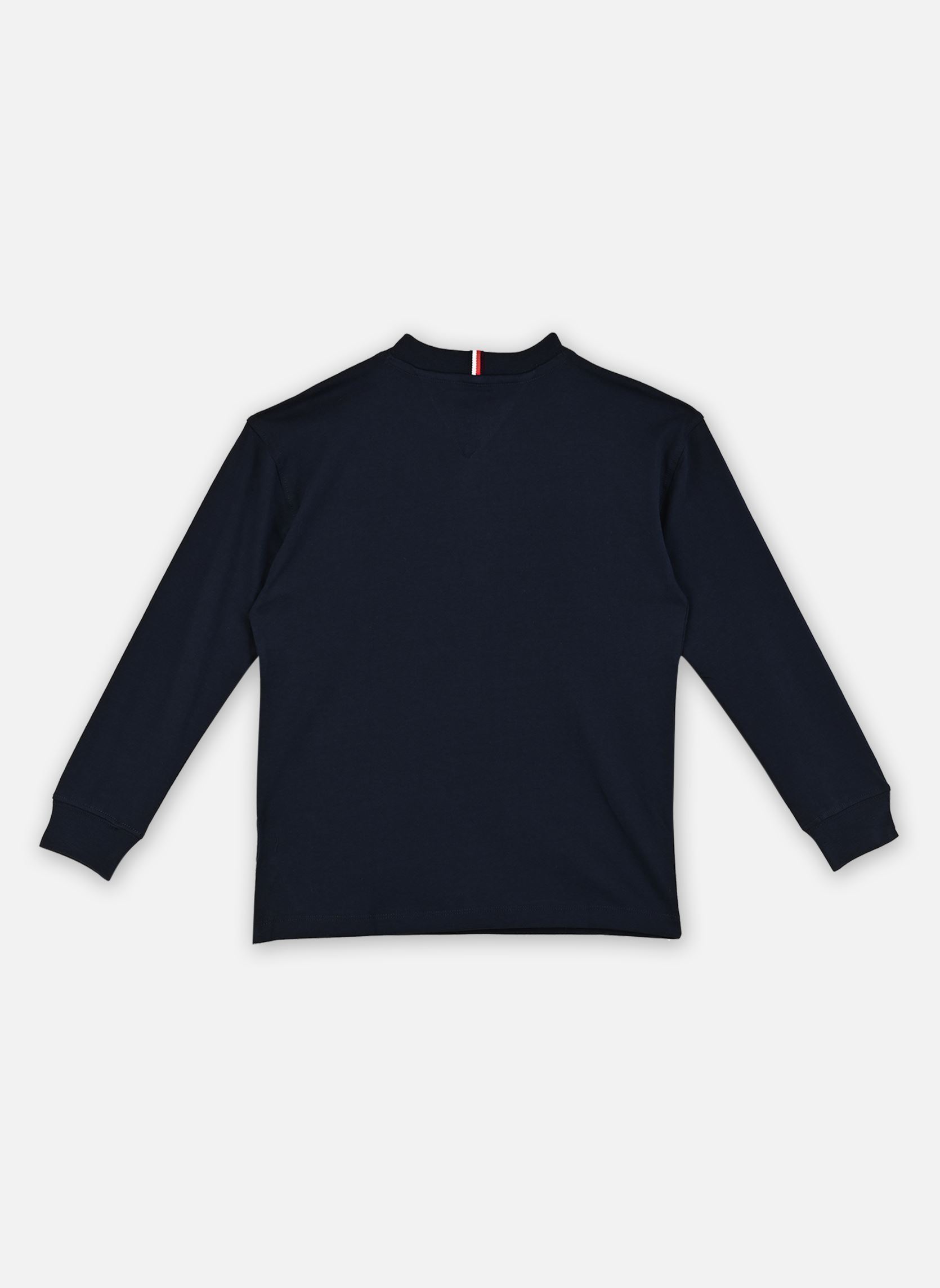 Tee-shirts manches longues Monotype Print T-Shi garçon bleu Tommy Hilfiger Tee-shirts manches longues Monotype Print T-Shi garçon bleu DARK NIGHT NAVY