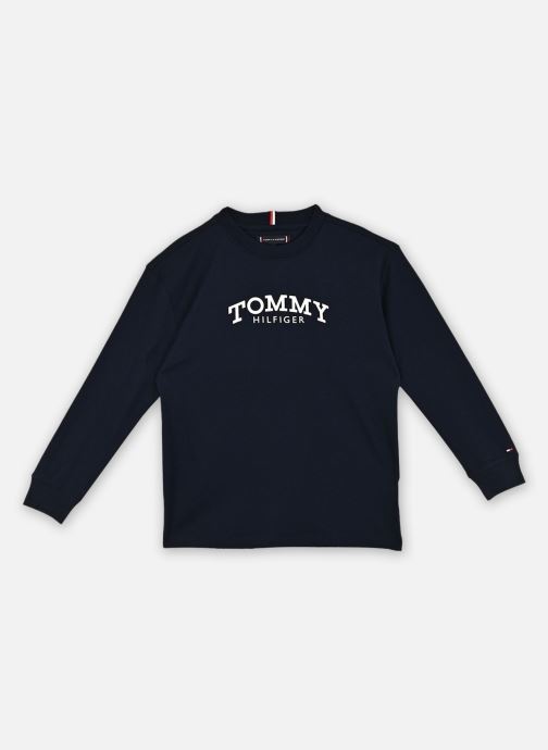 Tommy Hilfiger Langarm-T-Shirts Monotype Print T-Shi jungen blau
