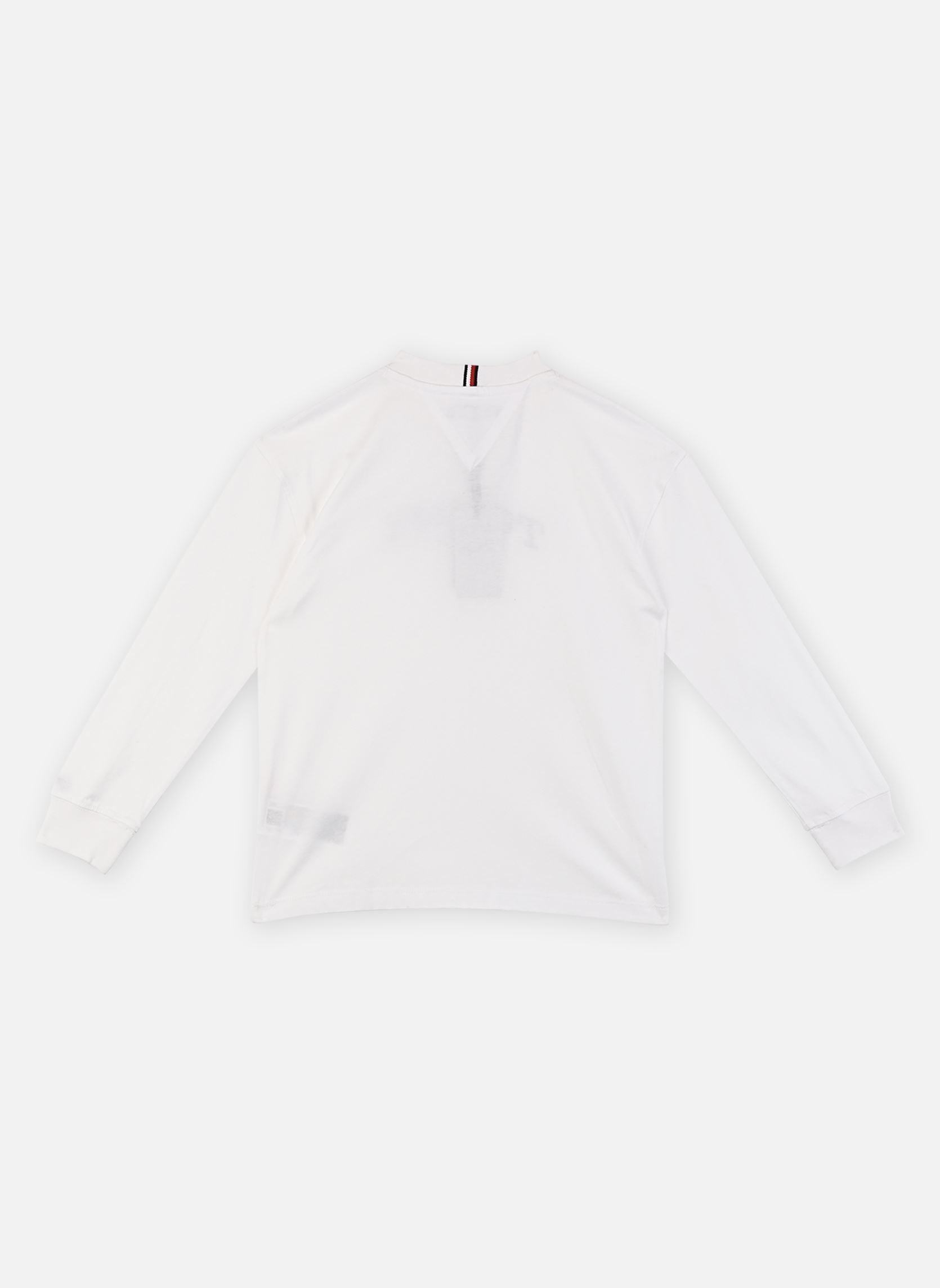 Tee-shirts manches longues Monotype Print T-Shi garçon blanc Tommy Hilfiger Tee-shirts manches longues Monotype Print T-Shi garçon blanc White