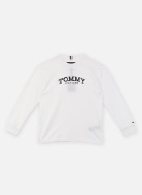 Tee-shirts manches longues Monotype Print T-Shi garçon blanc