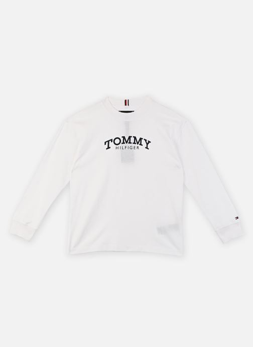 Tommy Hilfiger Tee-shirts manches longues Monotype Print T-Shi garçon blanc