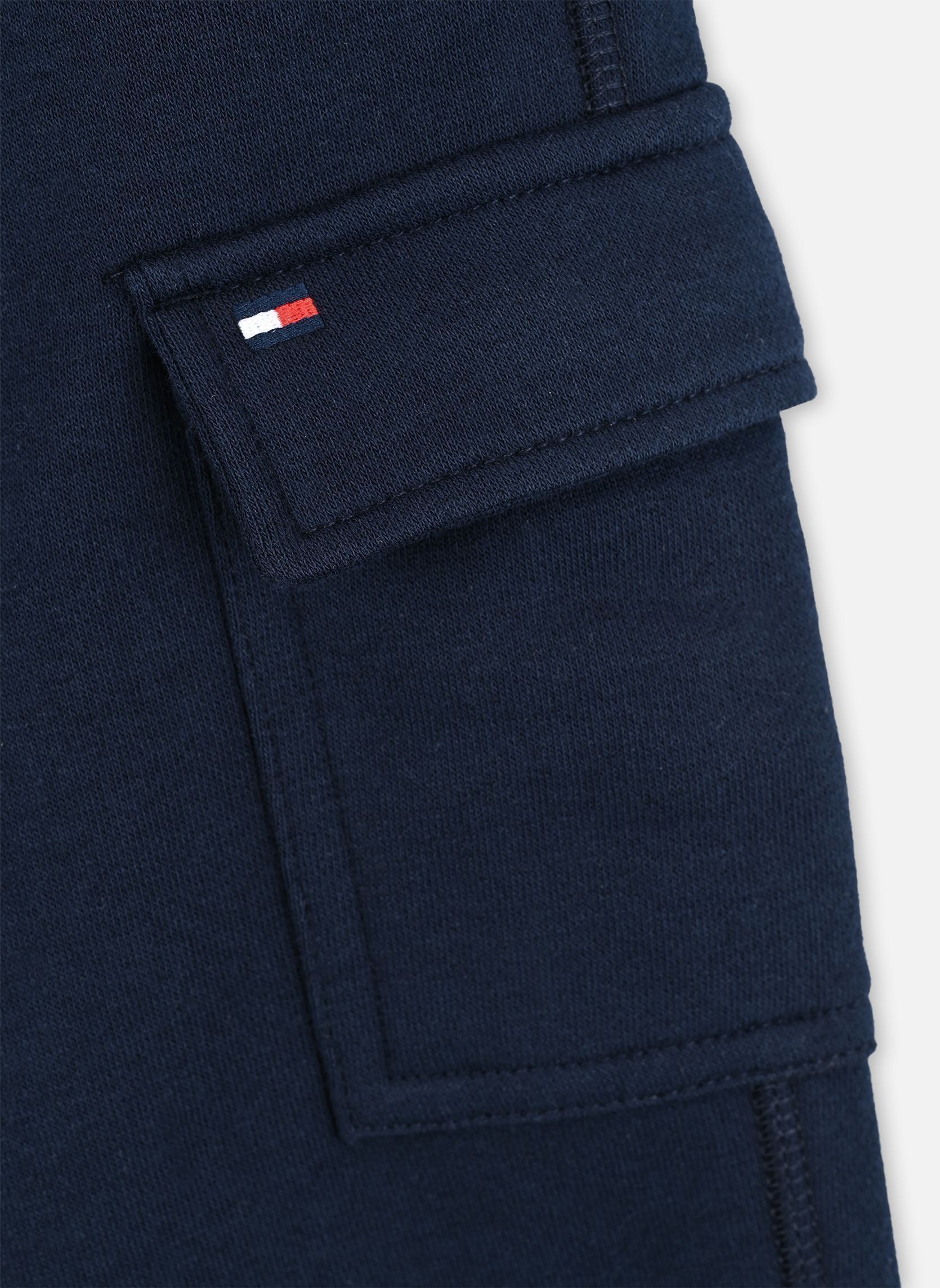 Broeken Cargo Sweatpant jongens blauw Tommy Hilfiger Broeken Cargo Sweatpant jongens blauw DARK NIGHT NAVY