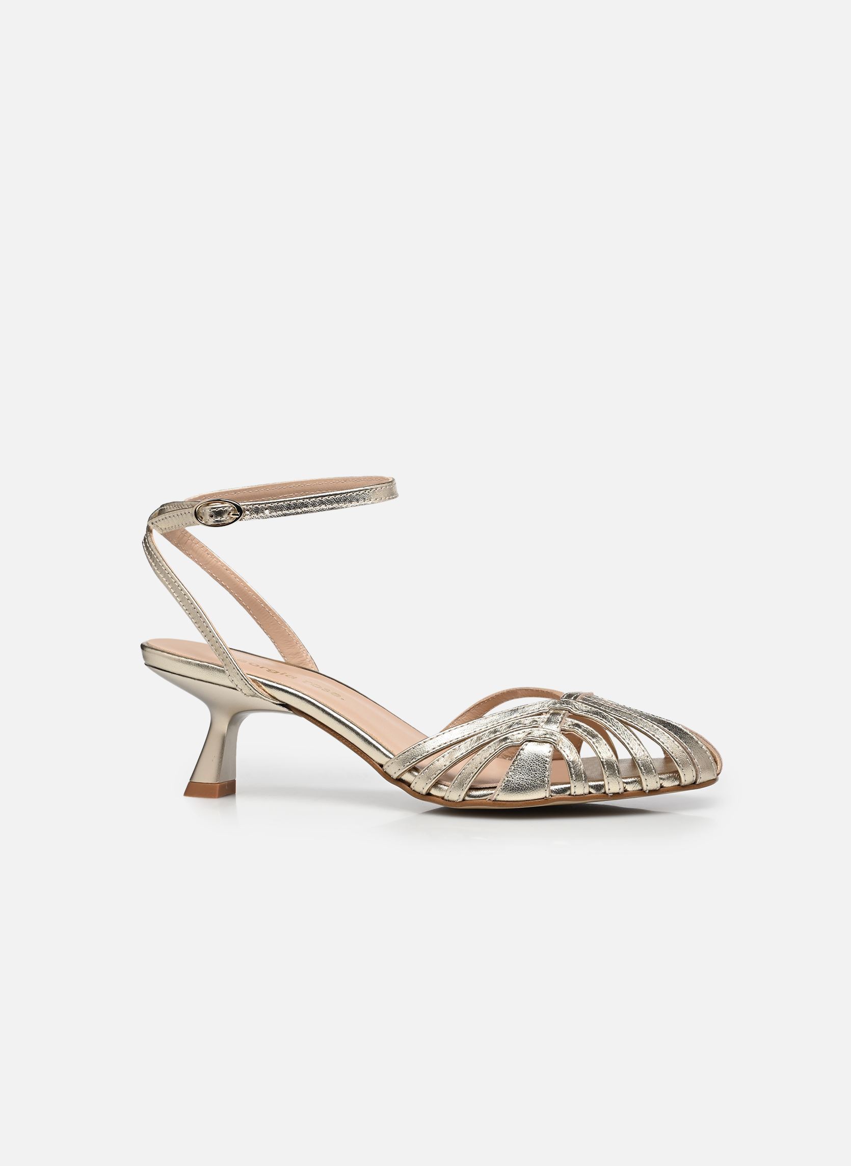Sandales Sansa femme or et bronze Georgia Rose Sandales Sansa femme or et bronze OR