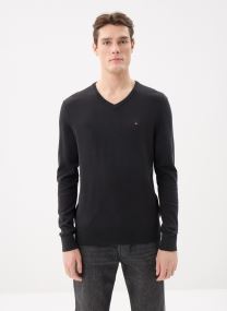 Pulls Essential Cotton V N homme bleu