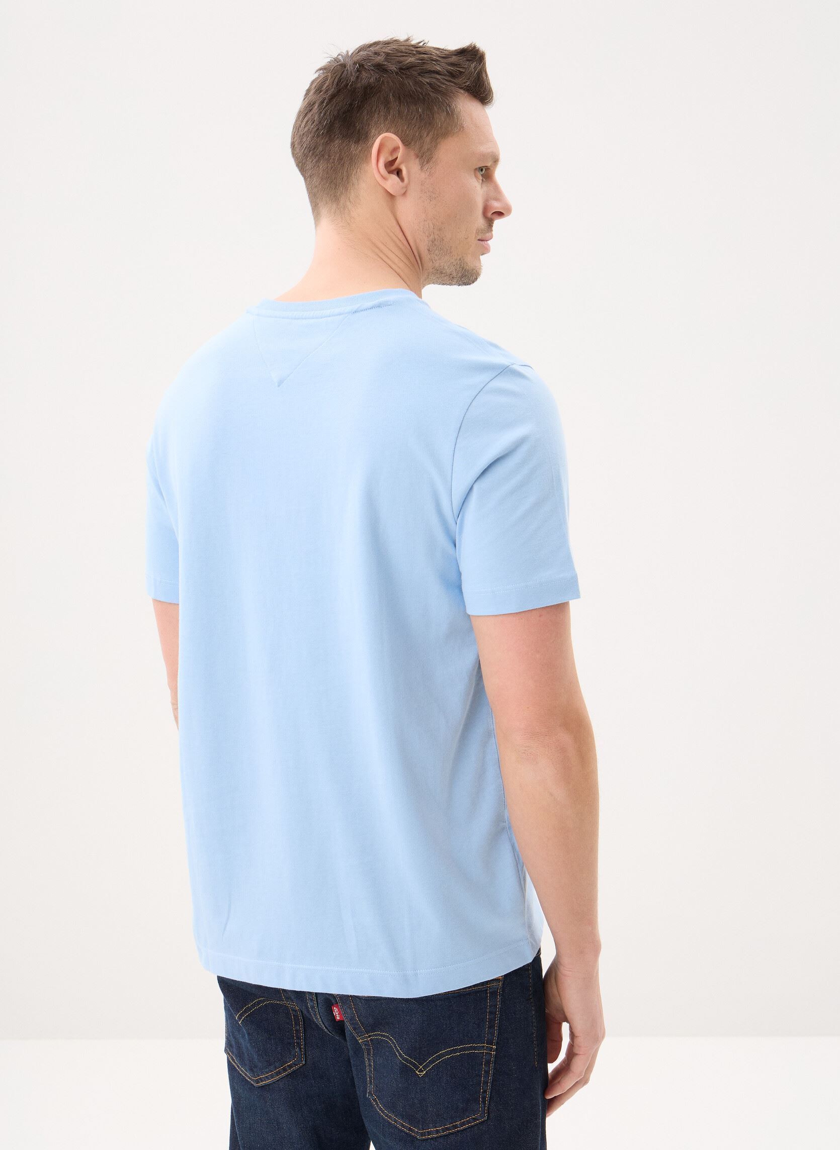 Tee-shirts manches courtes Ess Seasonal Reg Fit homme bleu Tommy Hilfiger Tee-shirts manches courtes Ess Seasonal Reg Fit homme bleu WELL WATER
