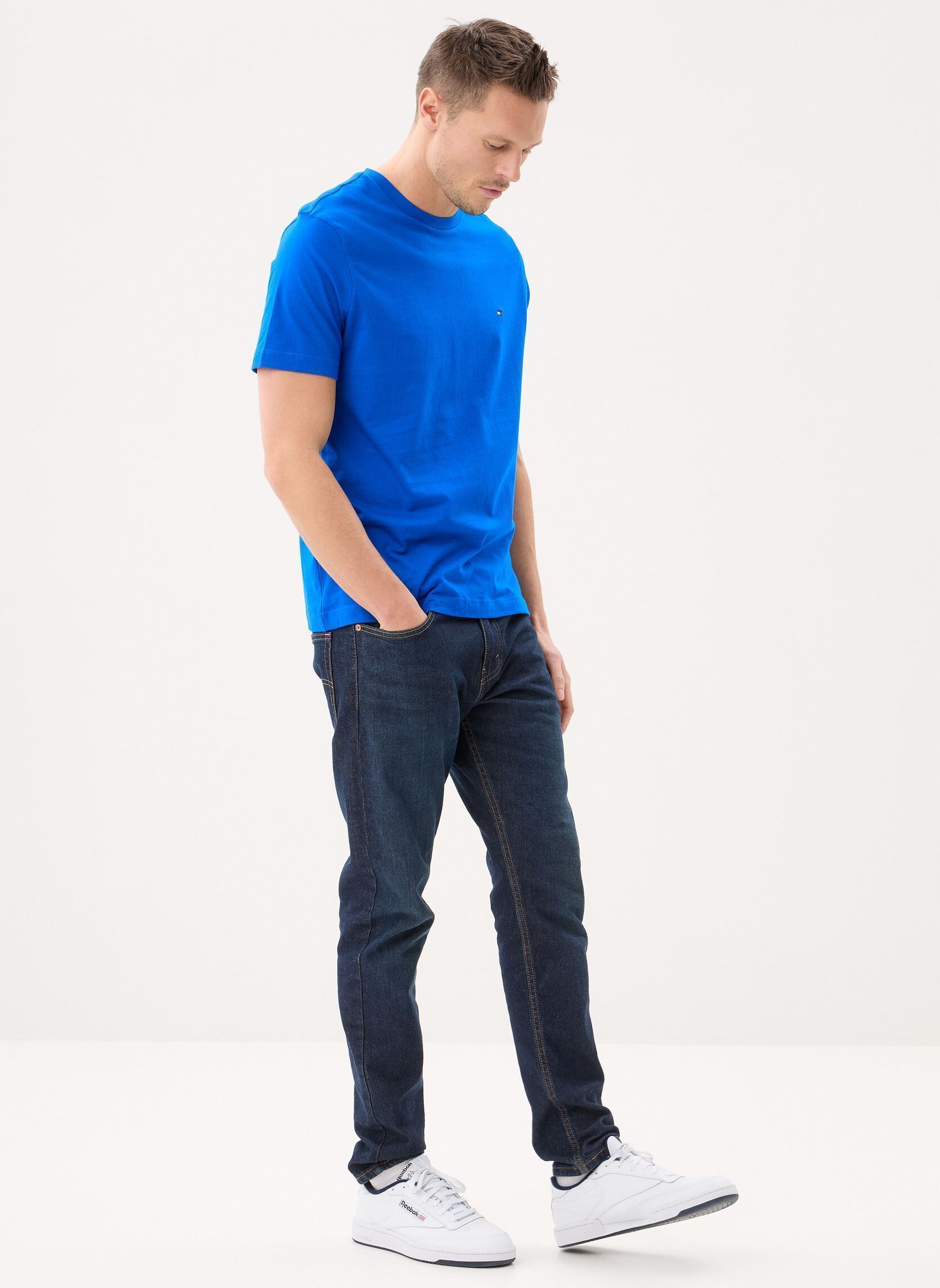 Tee-shirts manches courtes Ess Seasonal Reg Fit homme bleu Tommy Hilfiger Tee-shirts manches courtes Ess Seasonal Reg Fit homme bleu VIBRANT INDIGO