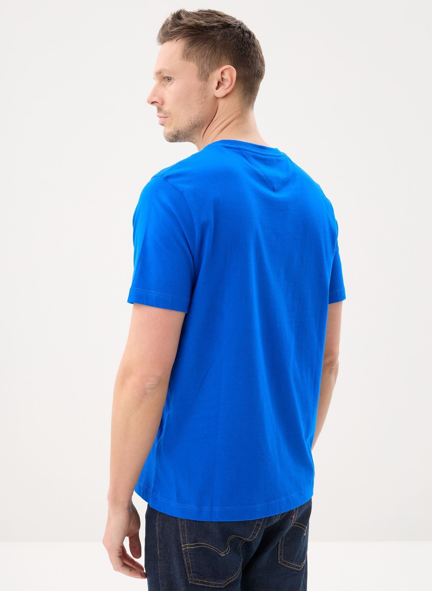 Tee-shirts manches courtes Ess Seasonal Reg Fit homme bleu Tommy Hilfiger Tee-shirts manches courtes Ess Seasonal Reg Fit homme bleu VIBRANT INDIGO