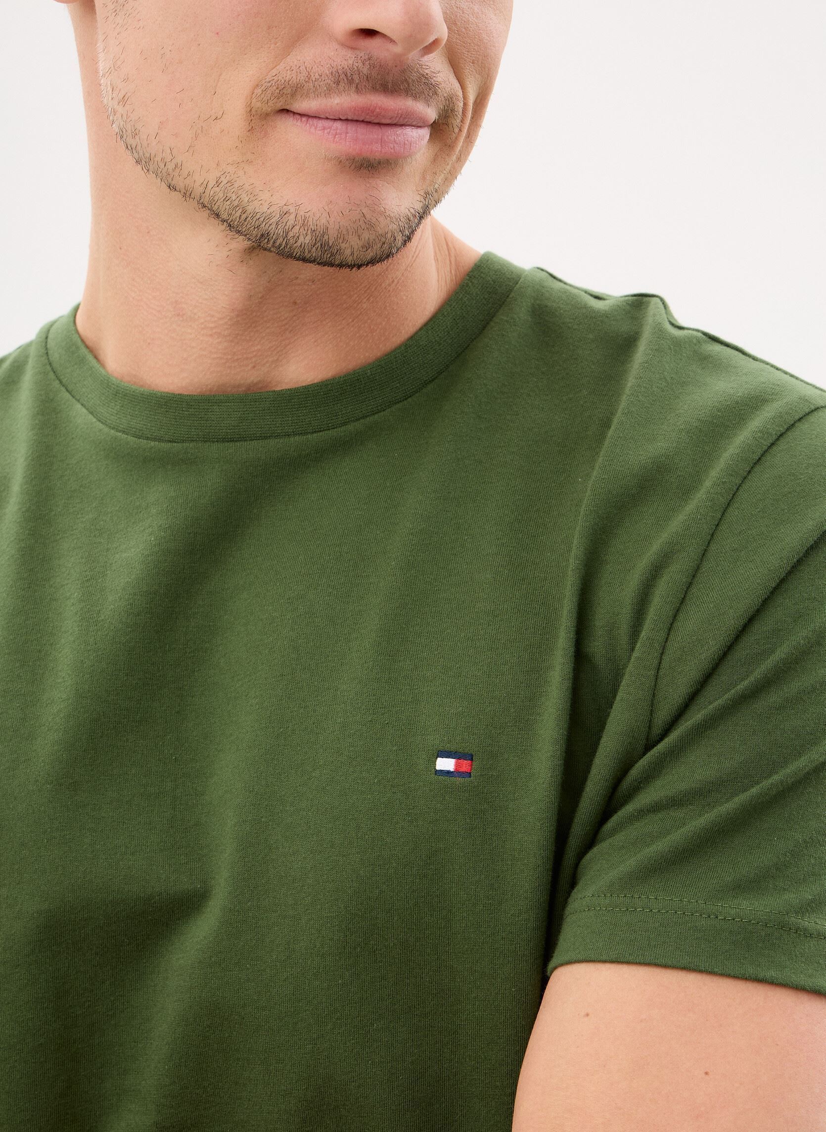 Tee-shirts manches courtes Ess Seasonal Reg Fit homme vert Tommy Hilfiger Tee-shirts manches courtes Ess Seasonal Reg Fit homme vert MOUNTAIN PINE