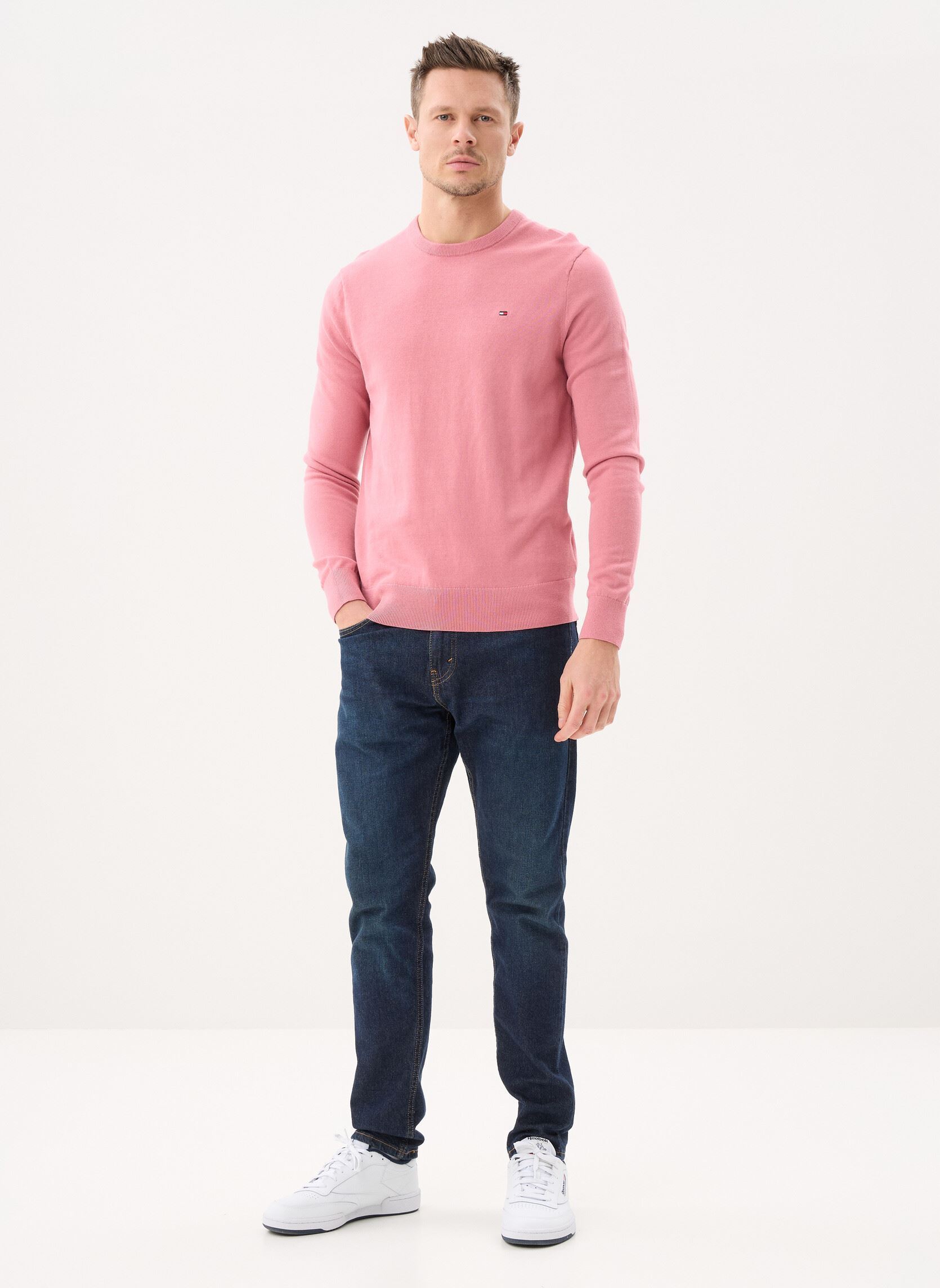 Jerseys Essential Ssnl Cotto hombre rosa Tommy Hilfiger Jerseys Essential Ssnl Cotto hombre rosa CAMELLIA BLUSH
