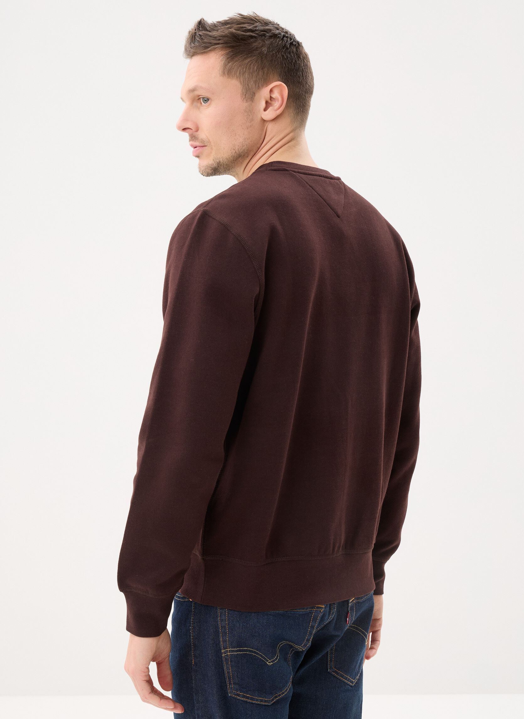 Sweats à capuche Ess Seasonal Fleece MW0MW40000 homme marron Tommy Hilfiger Sweats à capuche Ess Seasonal Fleece MW0MW40000 homme marron CHOCOLATE