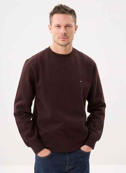 Tommy Hilfiger Sweats à capuche Ess Seasonal Fleece MW0MW40000 homme marron