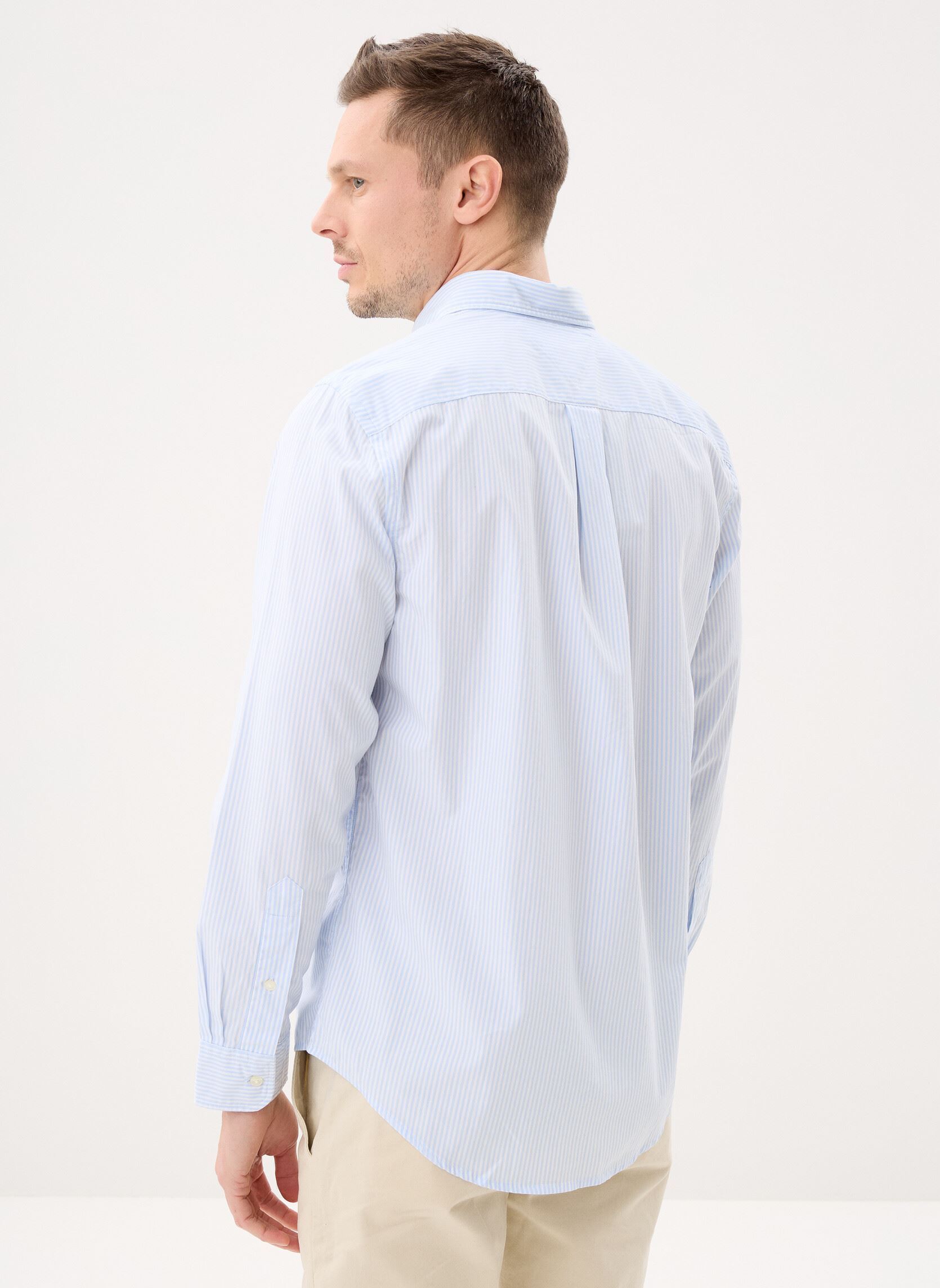 Chemises Core Flex Pop Classi homme bleu Tommy Hilfiger Chemises Core Flex Pop Classi homme bleu SWEET BLUE / STRIPE