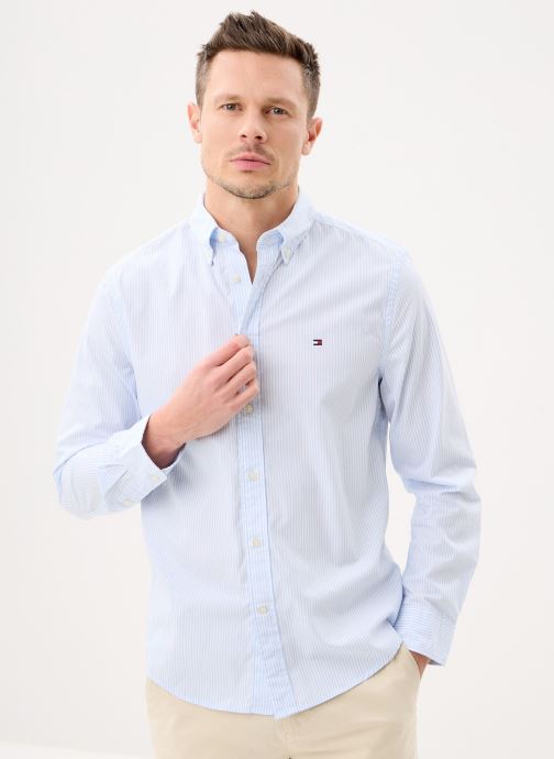 Tommy Hilfiger Hemden Core Flex Pop Classi heren blauw