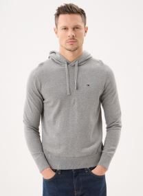 Pullover Essential Cotton Hoo herren grau