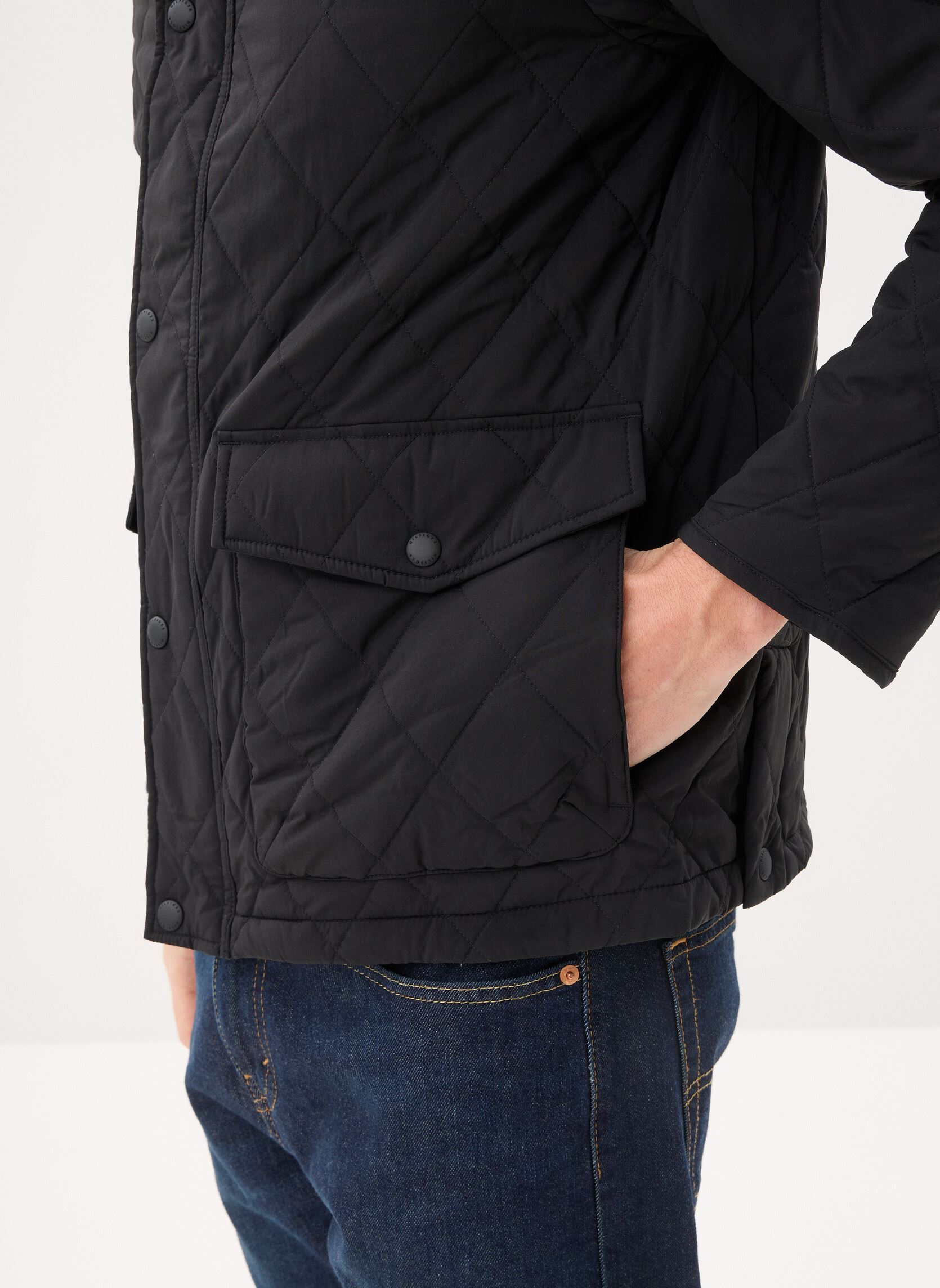 Bomberjacken Diamond Quilted Jack herren schwarz Tommy Hilfiger Bomberjacken Diamond Quilted Jack herren schwarz BLACK