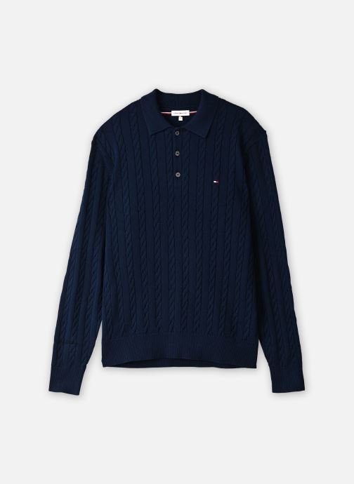Tommy Hilfiger Pulls Classic Cotton Cable homme bleu