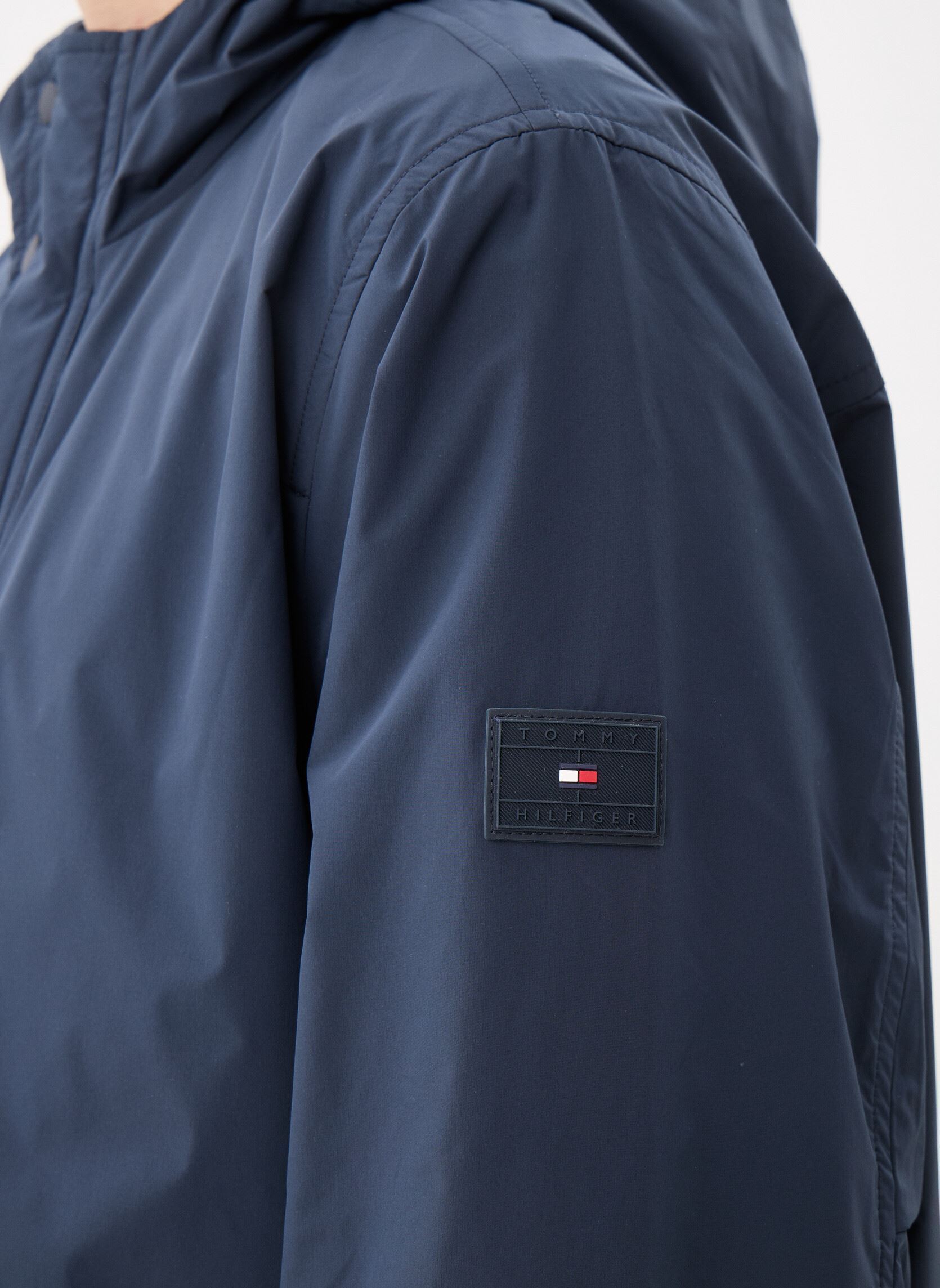 Jassen Lw Packable Hooded J heren blauw Tommy Hilfiger Jassen Lw Packable Hooded J heren blauw DESERT SKY