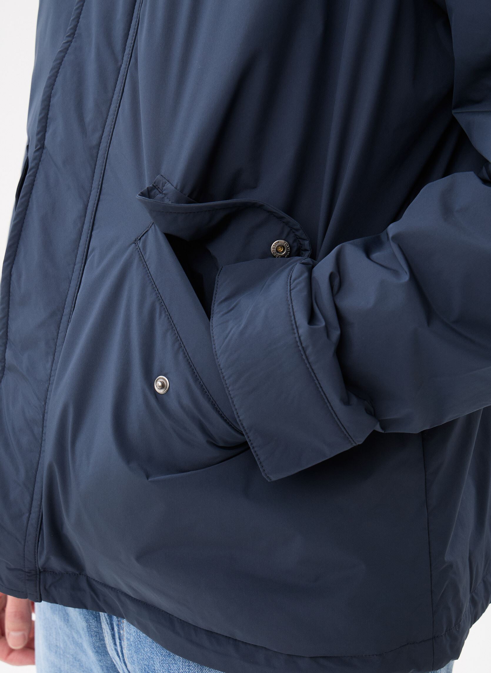 Jassen Lw Packable Hooded J heren blauw Tommy Hilfiger Jassen Lw Packable Hooded J heren blauw DESERT SKY