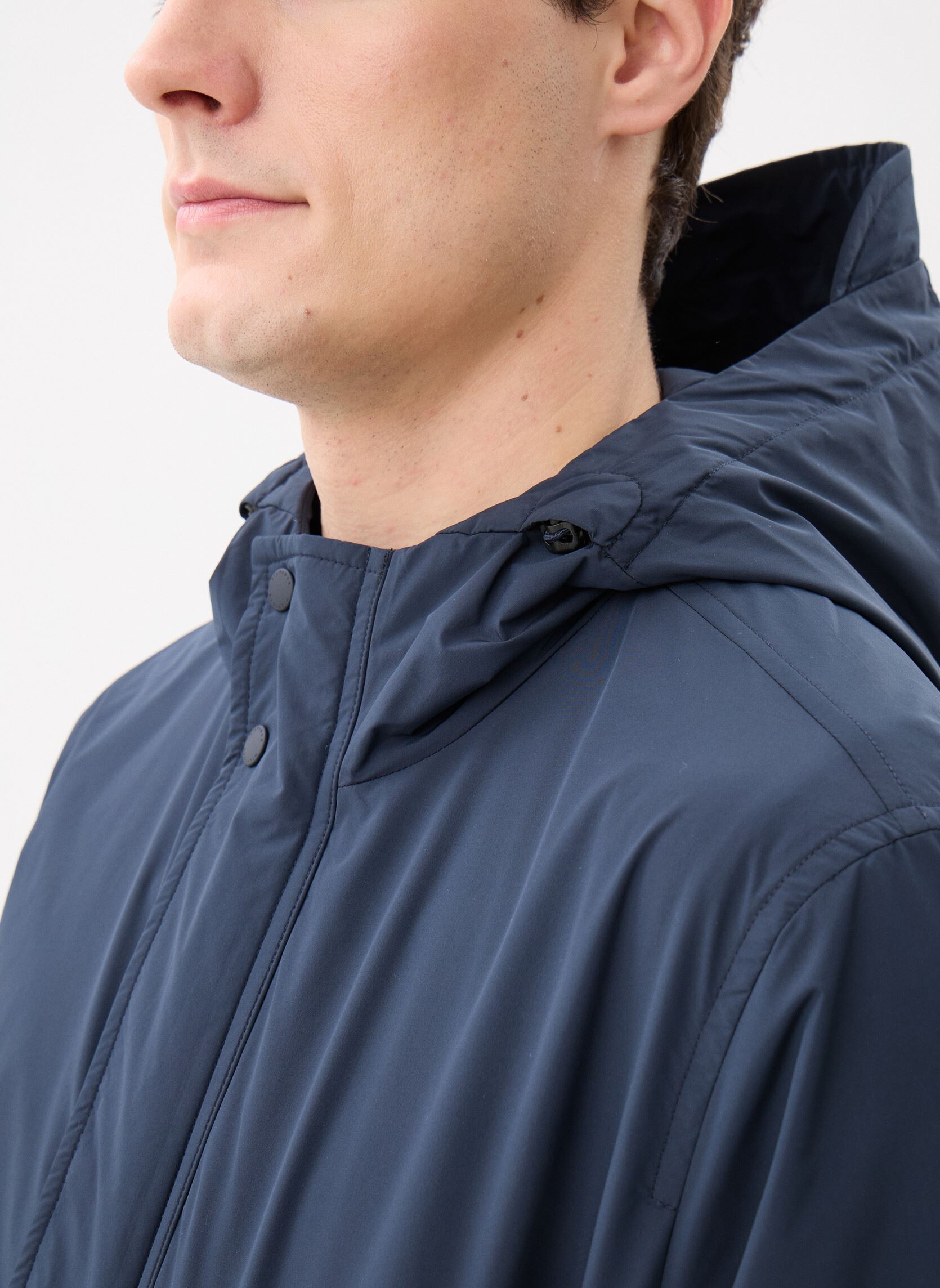 Jassen Lw Packable Hooded J heren blauw Tommy Hilfiger Jassen Lw Packable Hooded J heren blauw DESERT SKY