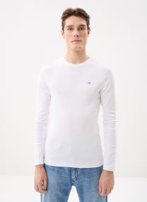 T-shirts met lange mouwen Tjm Original Rib Lon heren wit