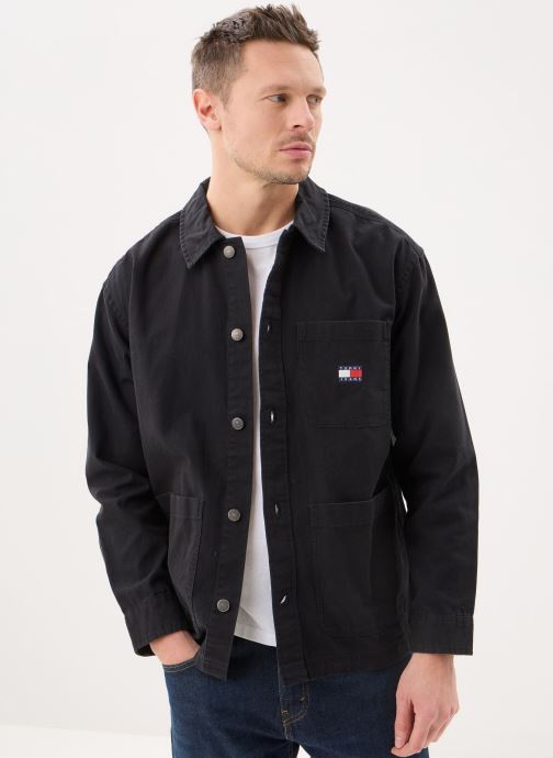 Tommy Jeans Hemden Tjm Essential Oversh herren schwarz