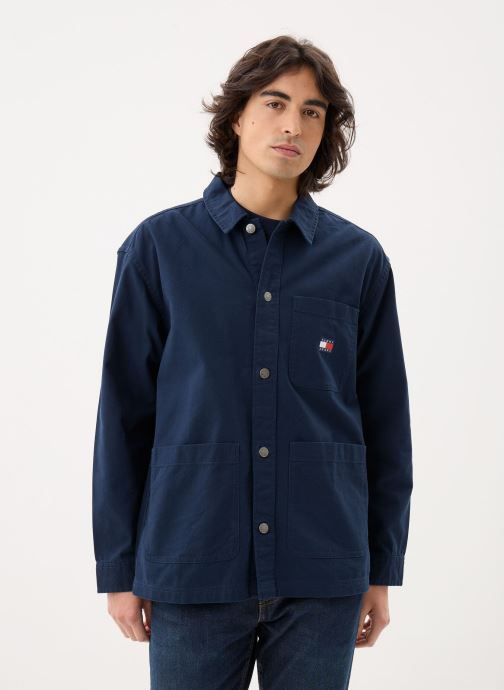 Tommy Jeans Hemden Tjm Essential Oversh herren blau