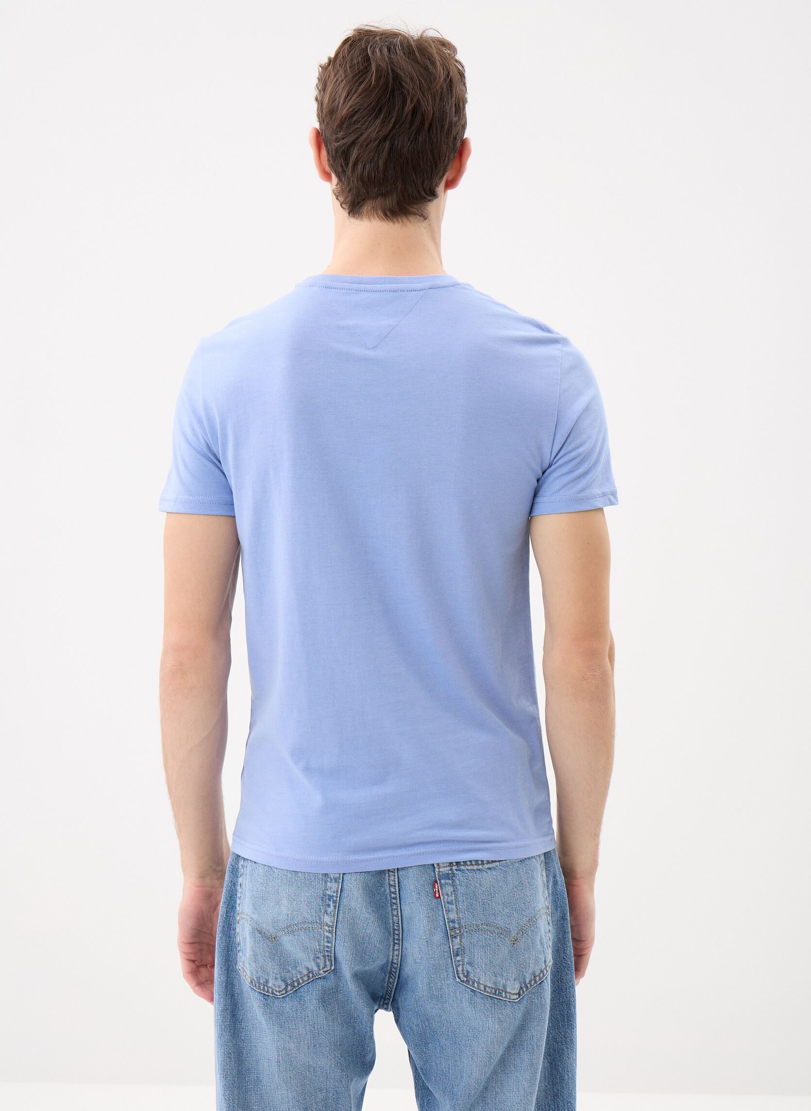 Tee-shirts manches courtes Tjm Xslim Jaspe Htr homme bleu Tommy Jeans Tee-shirts manches courtes Tjm Xslim Jaspe Htr homme bleu NORDIC IRIS HTR