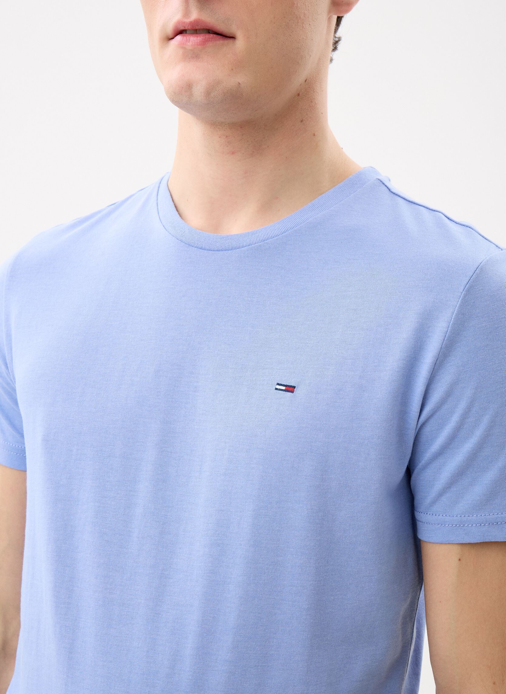 Tee-shirts manches courtes Tjm Xslim Jaspe Htr homme bleu Tommy Jeans Tee-shirts manches courtes Tjm Xslim Jaspe Htr homme bleu NORDIC IRIS HTR
