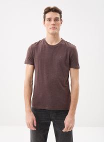 Tee-shirts manches courtes Tjm Xslim Jaspe Htr homme bleu