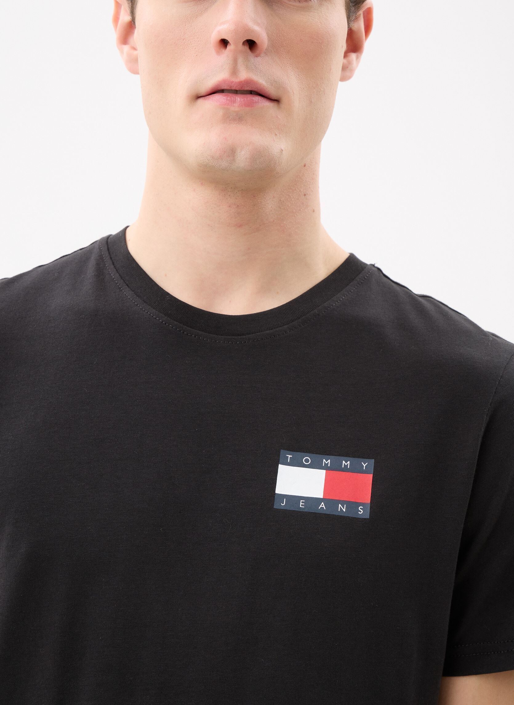T-shirts met korte mouwen Tjm Slim Essential F heren zwart Tommy Jeans T-shirts met korte mouwen Tjm Slim Essential F heren zwart BLACK