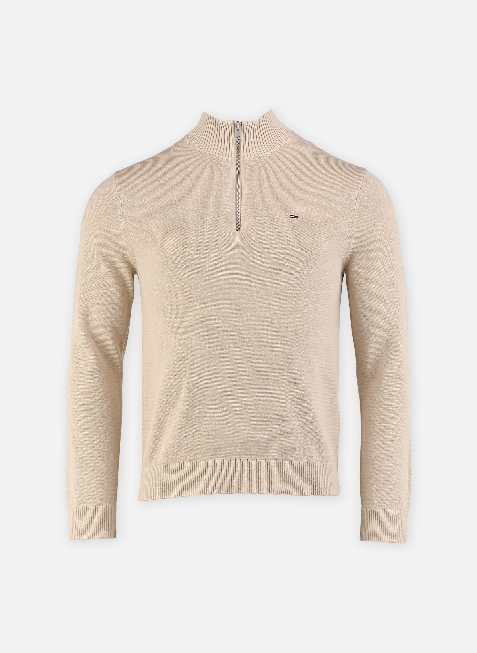 Pull Tommy Jeans Pull camionneur en coton EU - vue 3