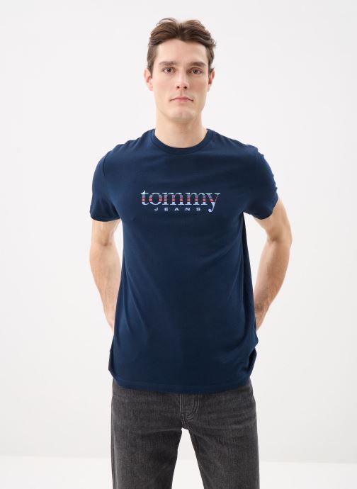 Tommy Jeans T-shirts met korte mouwen Tjm Slim Entry Dna S heren blauw