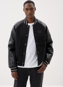 Vestes Tjm Flag Varsity Jac homme noir Tommy Jeans Vestes Tjm Flag Varsity Jac homme noir BLACK