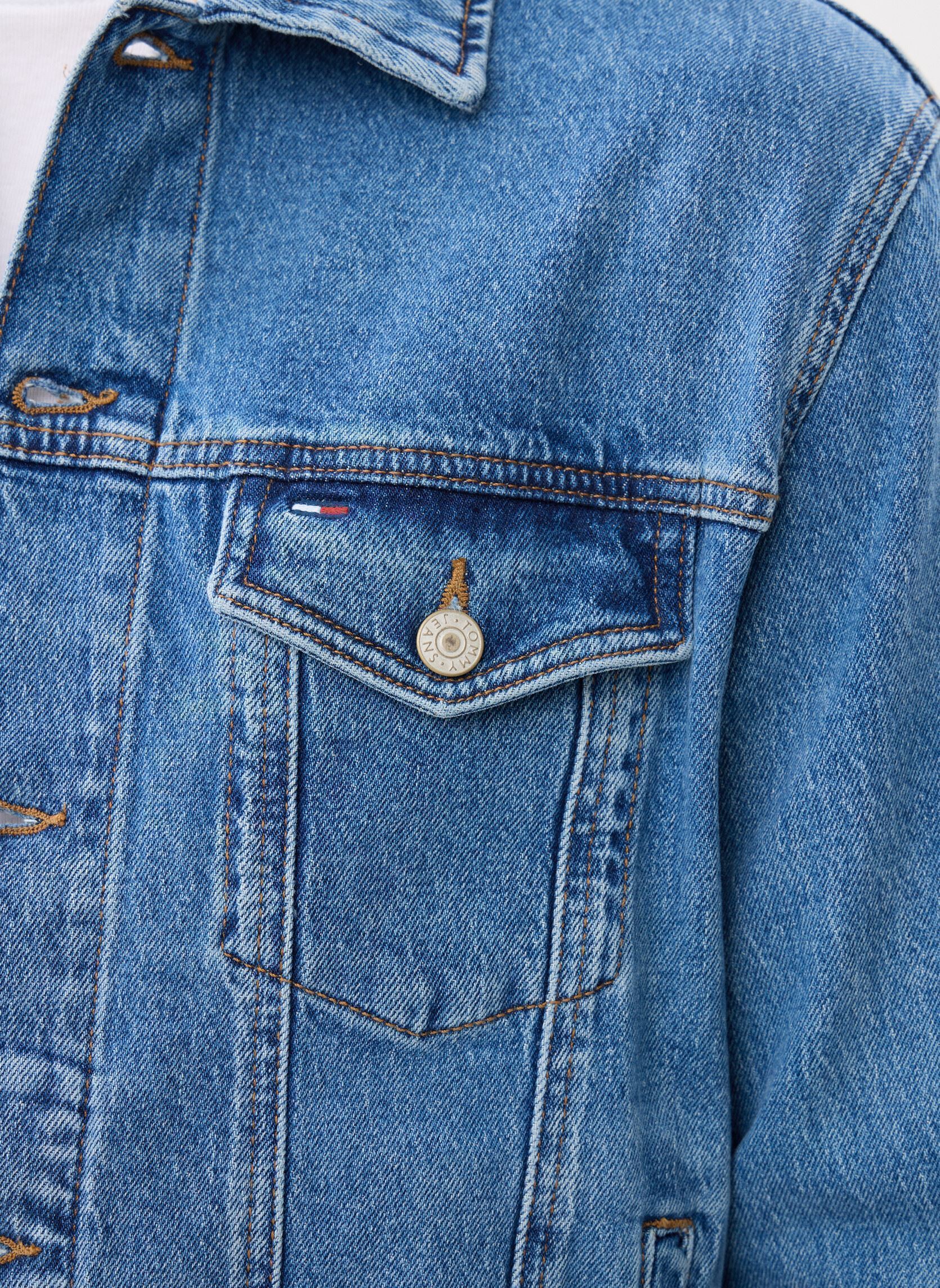 Spijkerjassen Ryan Rglr Trckr Jckt heren blauw Tommy Jeans Spijkerjassen Ryan Rglr Trckr Jckt heren blauw DENIM MEDIUM