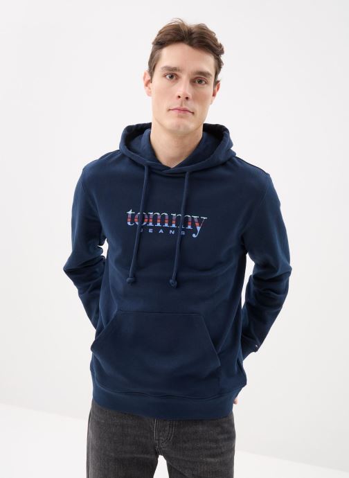 Tommy Jeans Hoodies Tjm Reg Entry Dna Pl heren blauw