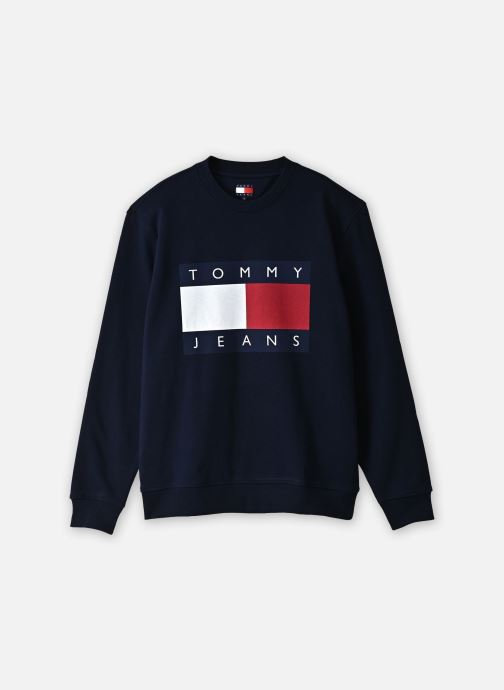Tommy Jeans Sweats Tjm Reg Big Flag Cne homme marine
