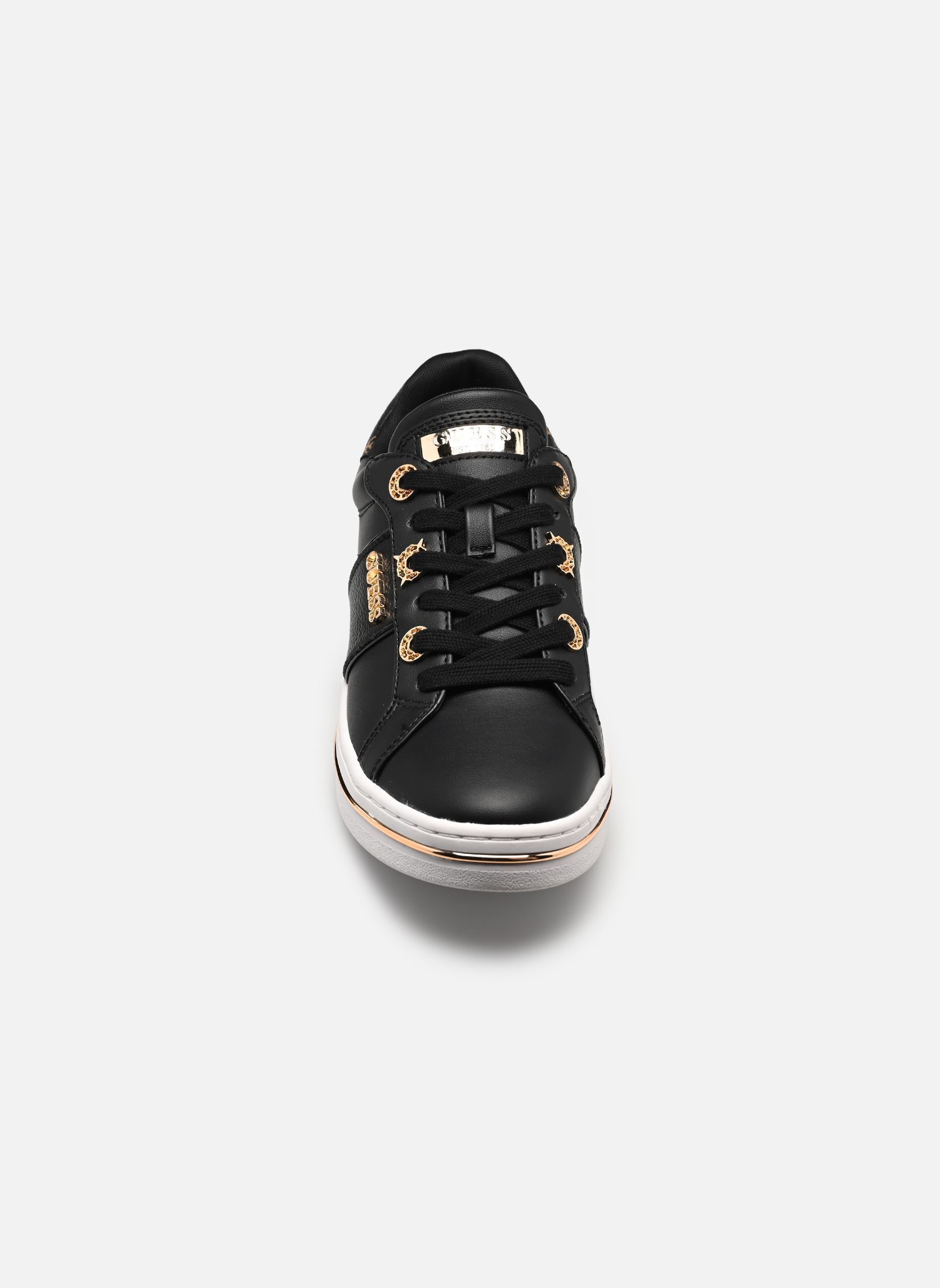 Lage sneakers STEW dames zwart Guess Lage sneakers STEW dames zwart Black