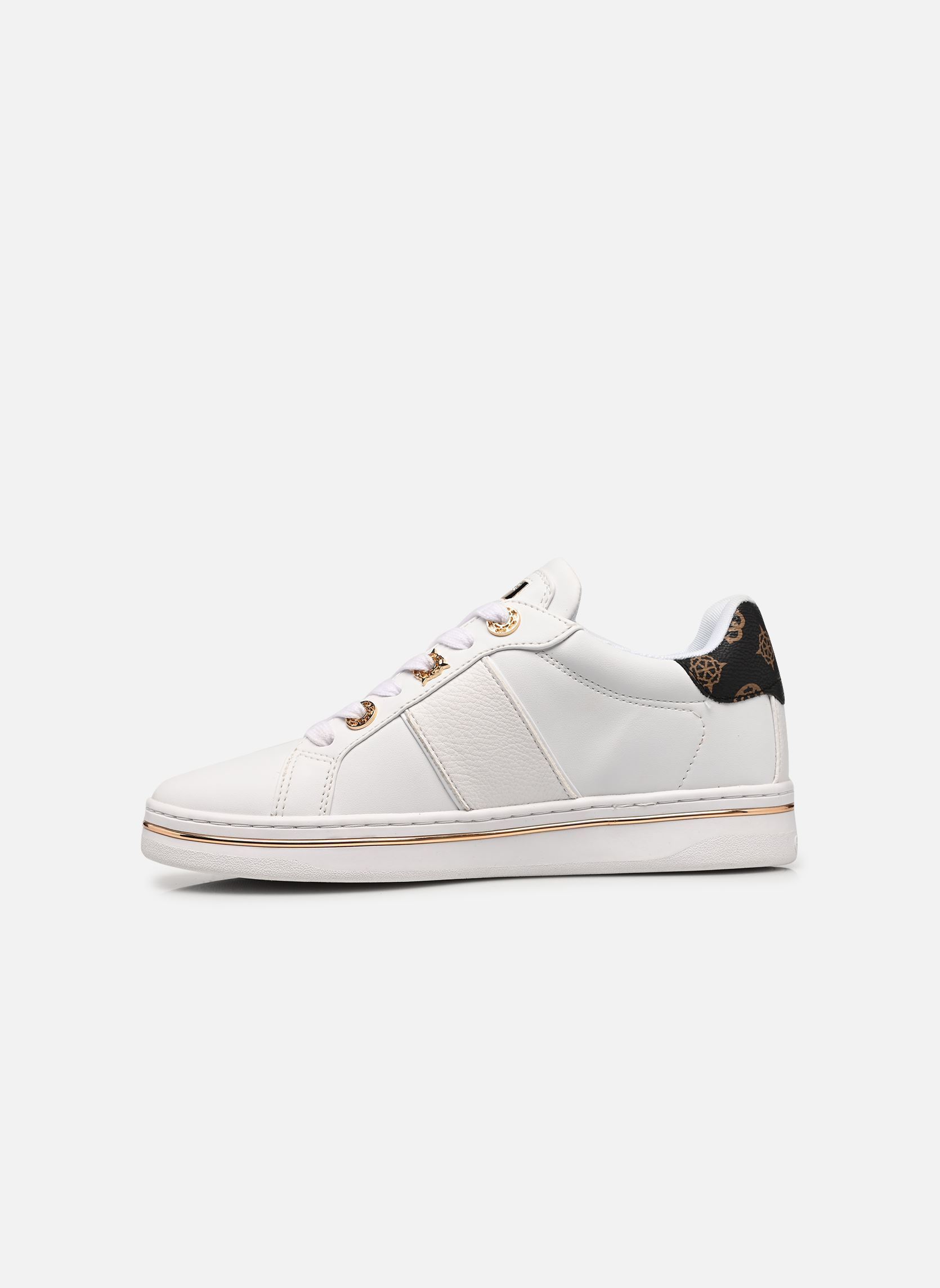 Lage sneakers STEW dames wit Guess Lage sneakers STEW dames wit White