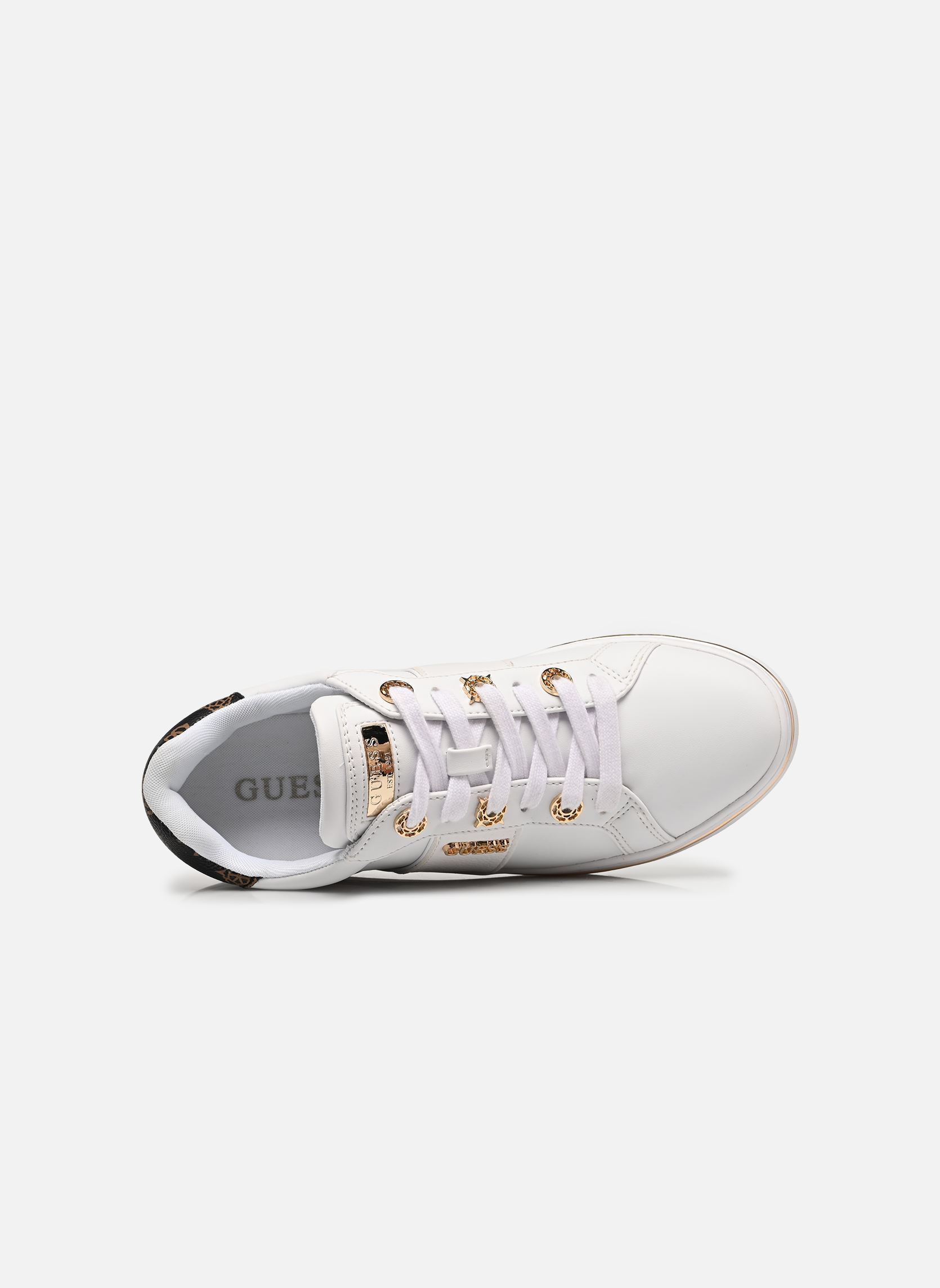Lage sneakers STEW dames wit Guess Lage sneakers STEW dames wit White