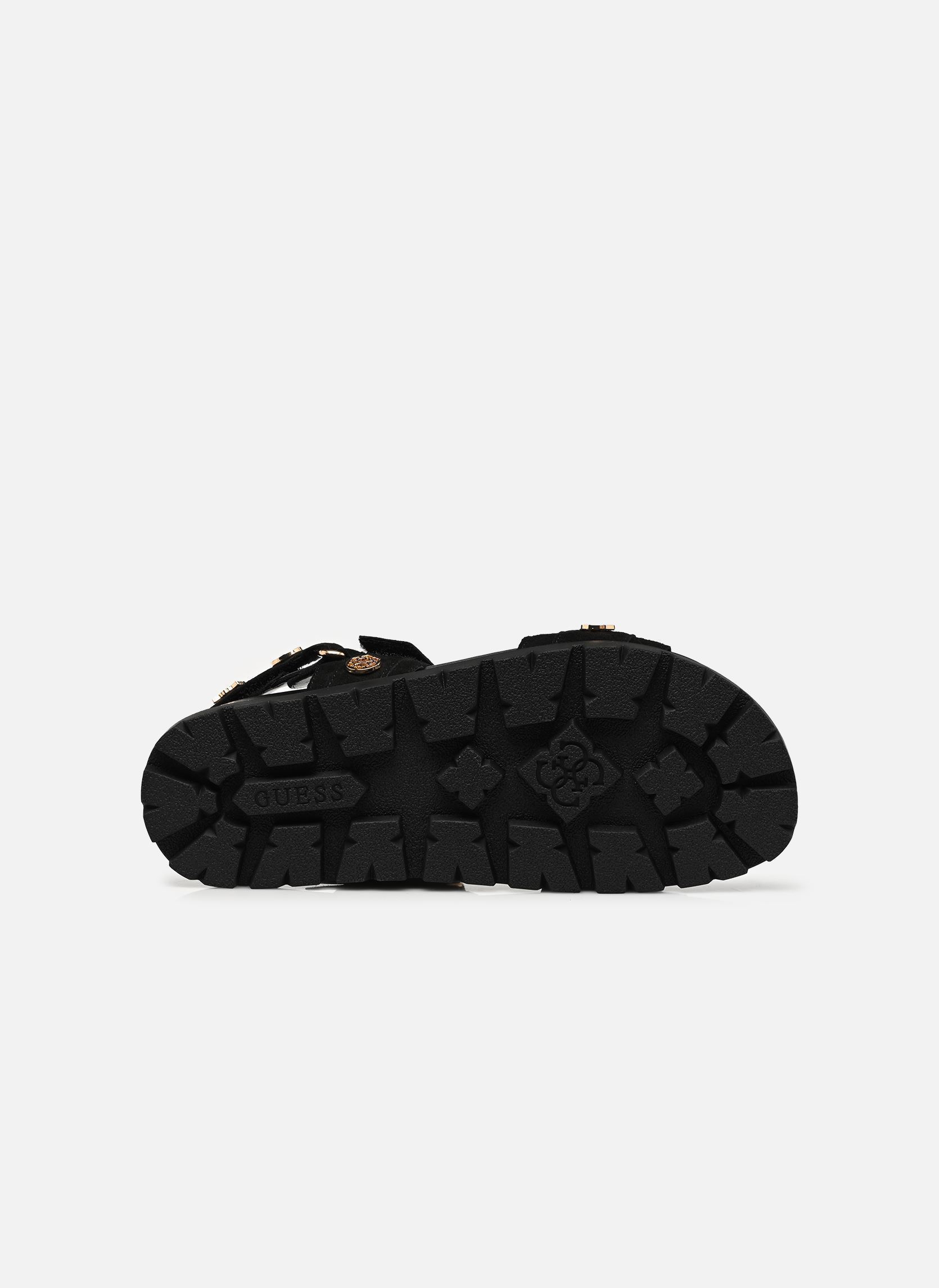 Sandales plates FLORIZI femme noir Guess Sandales plates FLORIZI femme noir Black