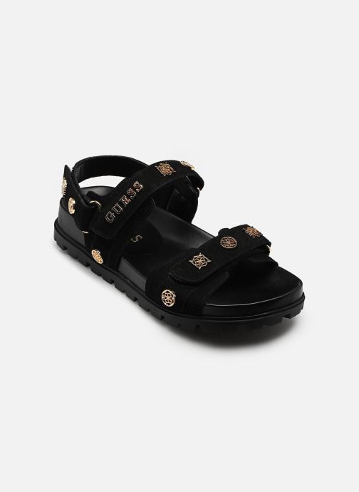 Guess Flache Sandalen FLORIZI damen schwarz