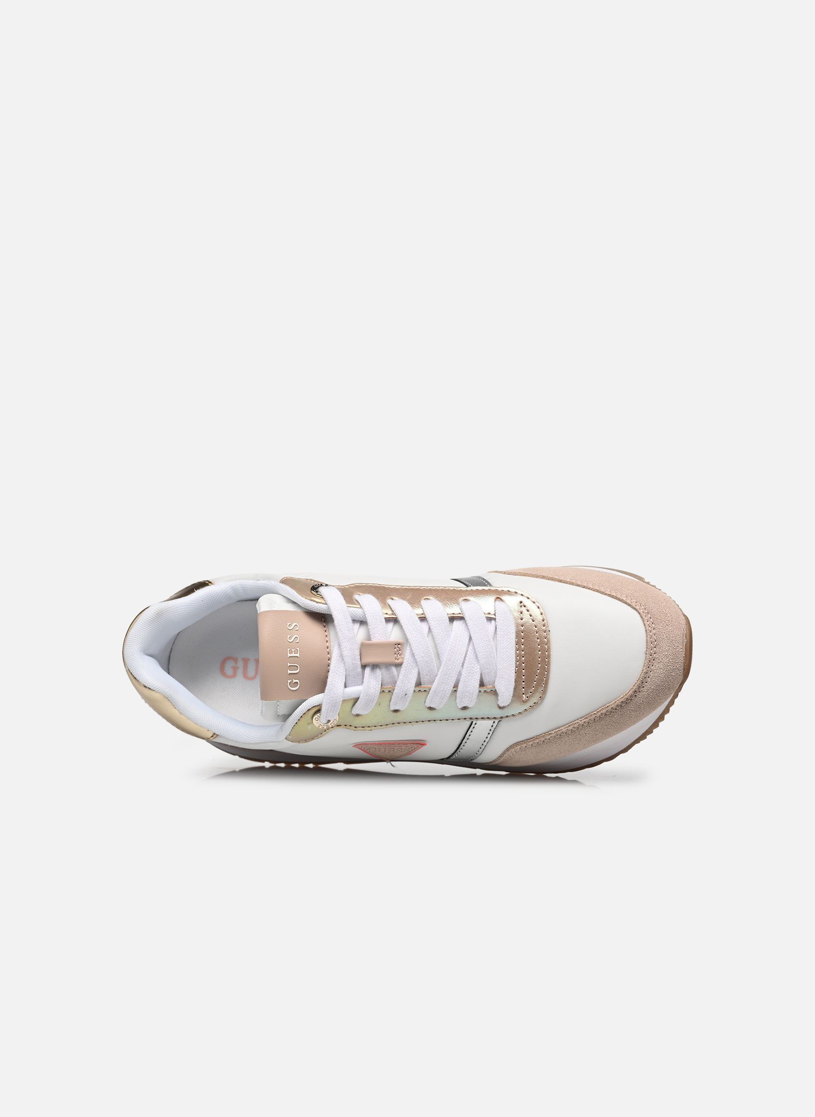 Baskets EAGAR femme blanc Guess Baskets EAGAR femme blanc Multi