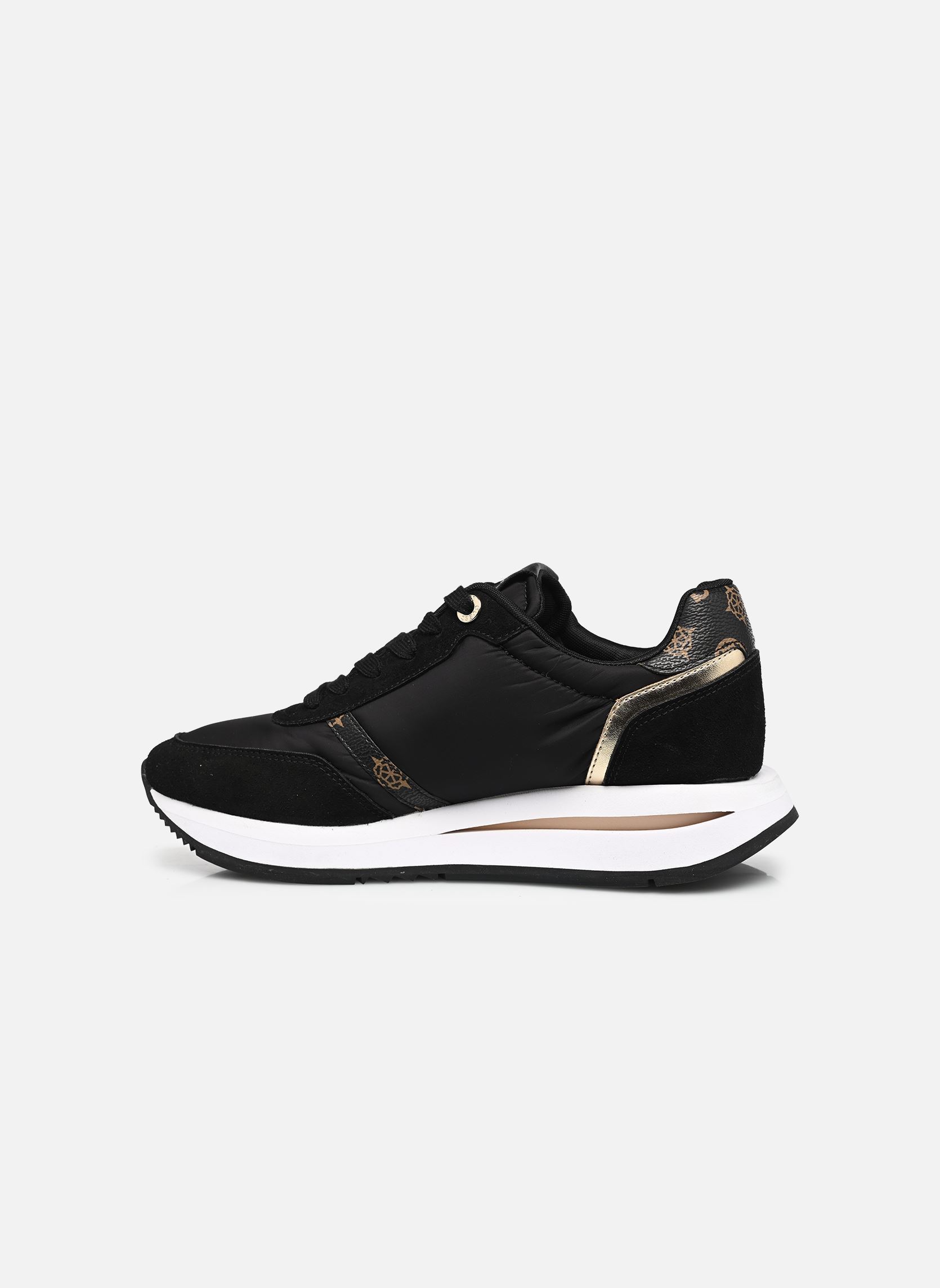 Baskets EAGAR femme noir Guess Baskets EAGAR femme noir BLKBR