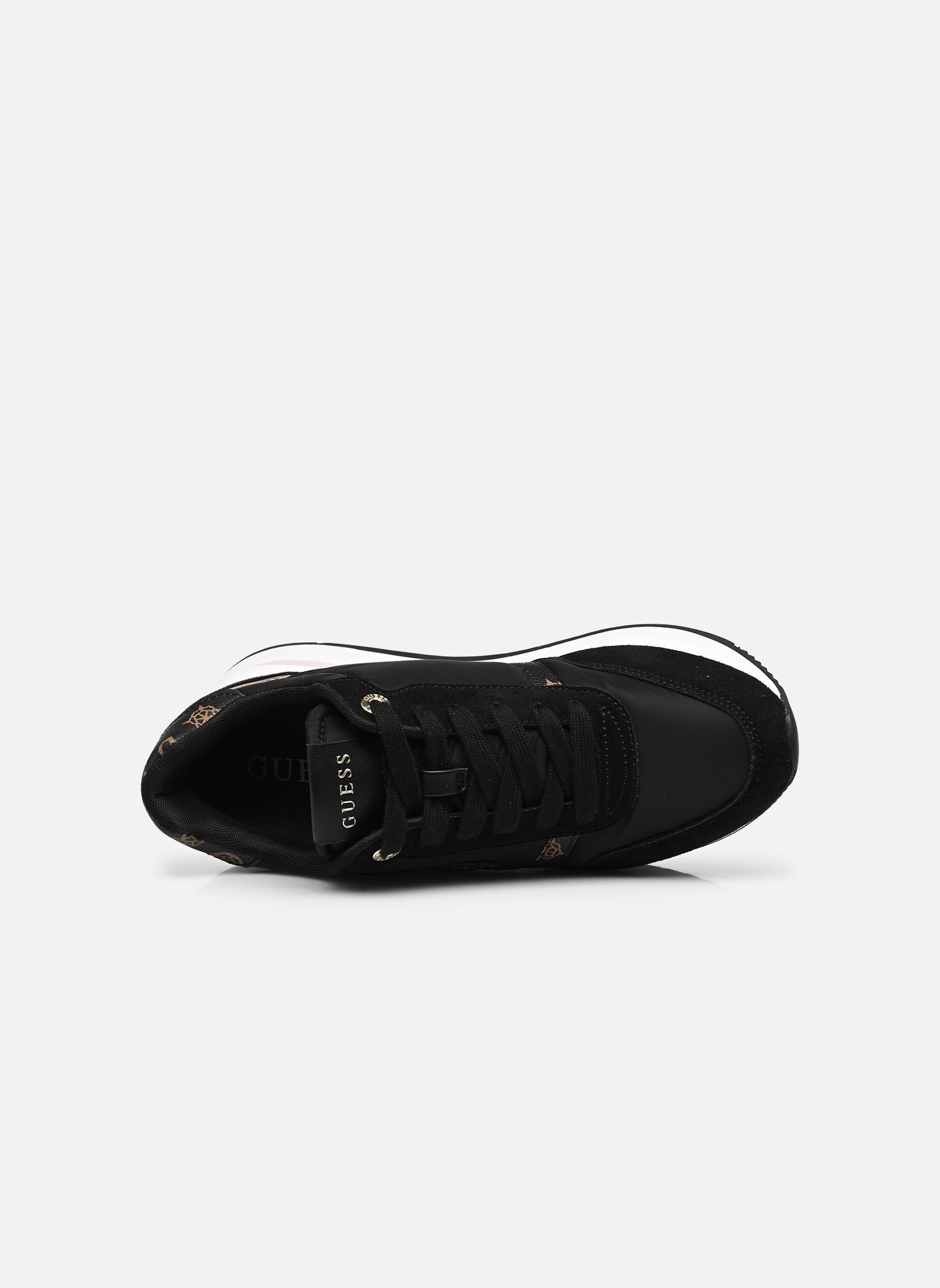 Baskets EAGAR femme noir Guess Baskets EAGAR femme noir BLKBR