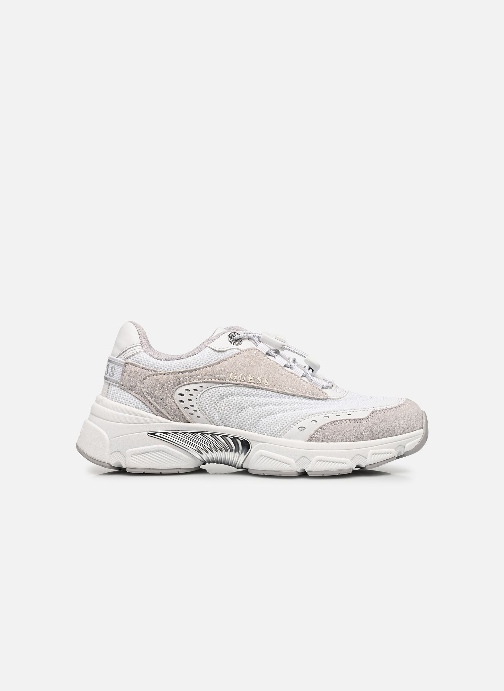 Baskets IMERI femme blanc Guess Baskets IMERI femme blanc White