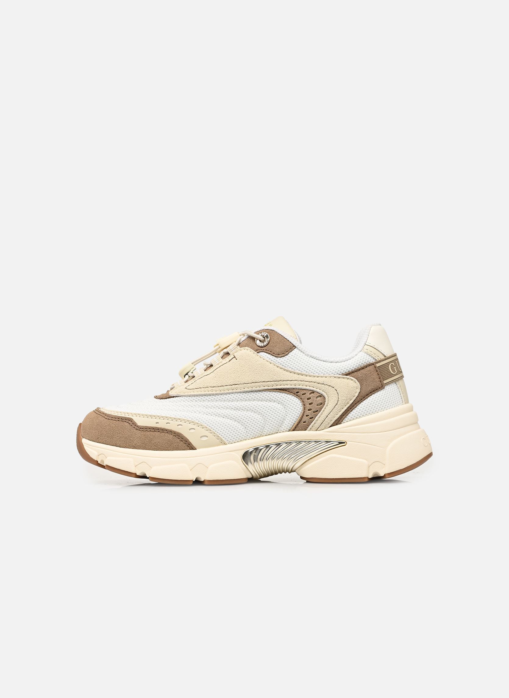 Sneakers IMERI dames beige Guess Sneakers IMERI dames beige Tan